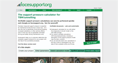 Desktop Screenshot of facesupport.org